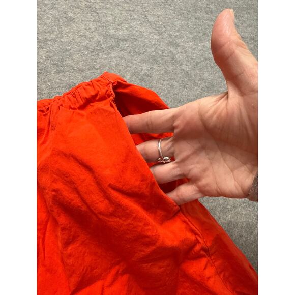 Spanx 2X Red Sleeveless Fit & Flare Midi Dress Stretch Nylon Pockets Plus - Picture 6 of 8